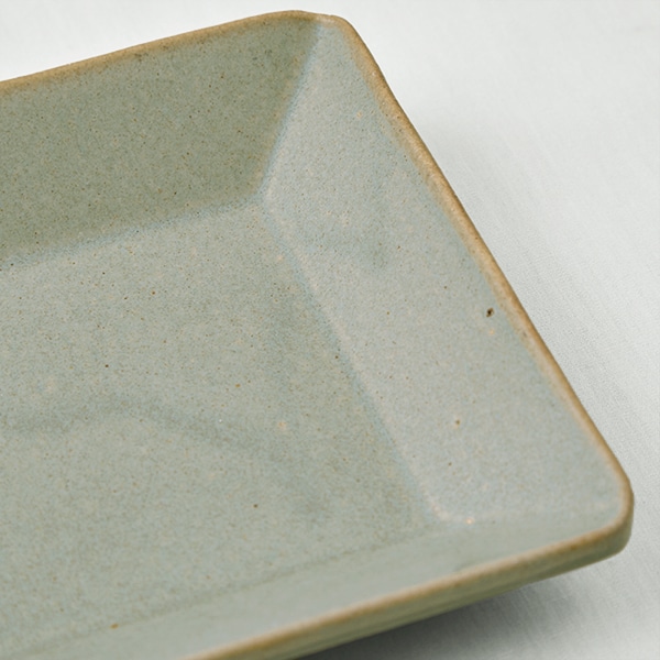【WEB・一部店舗限定】信楽焼 長角皿 青磁