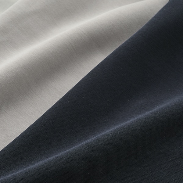 ダブルジャージーノーカラージャケット