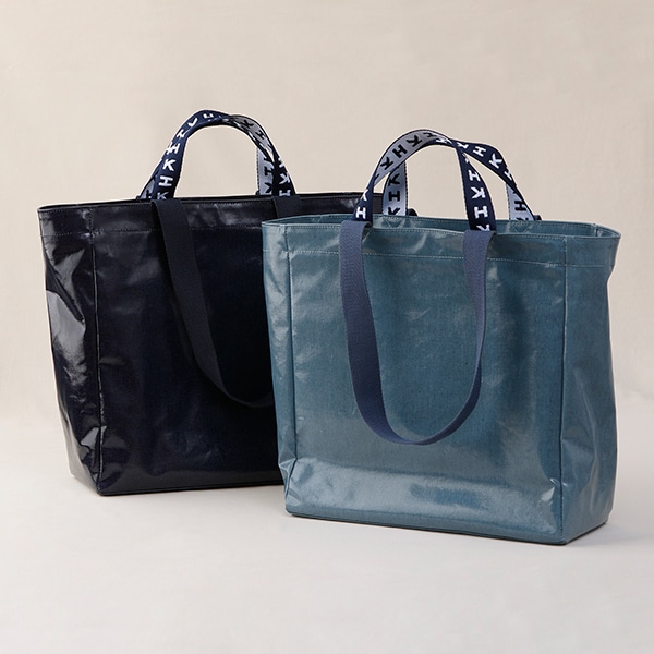 デニムシャイニーバッグ M