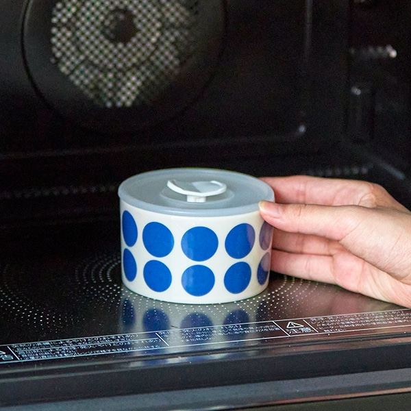 ドット レンジパック 密封蓋付き 紺