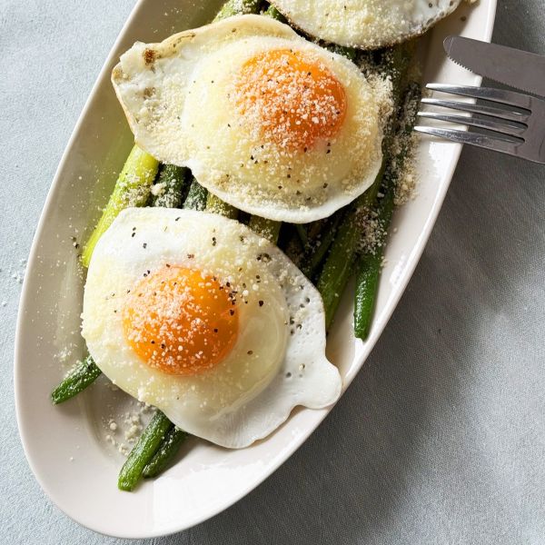 オーバルプレート 大 ブルー