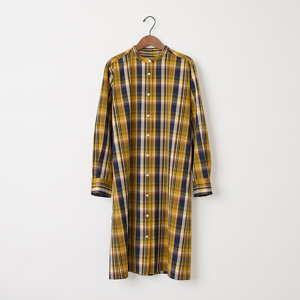 福袋売れ残りセール チェックロングシャツ(イエロー)｜SALE（ファッション）｜料理家 トップス