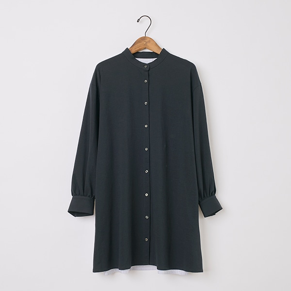 ストライプドッキングチュニック