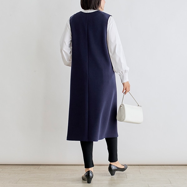 ダブルジャージージャンパースカート