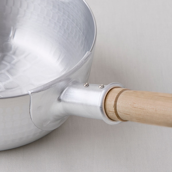 【WEB限定】中尾アルミ 打ち出しペリカン雪平鍋 16.5cm