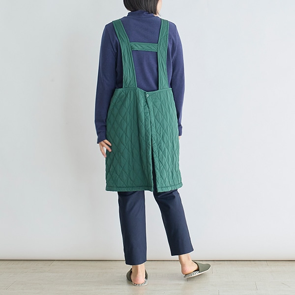 キルティングH字型エプロン