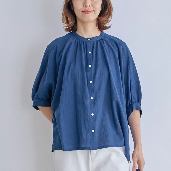 コットンドビーブラウス
