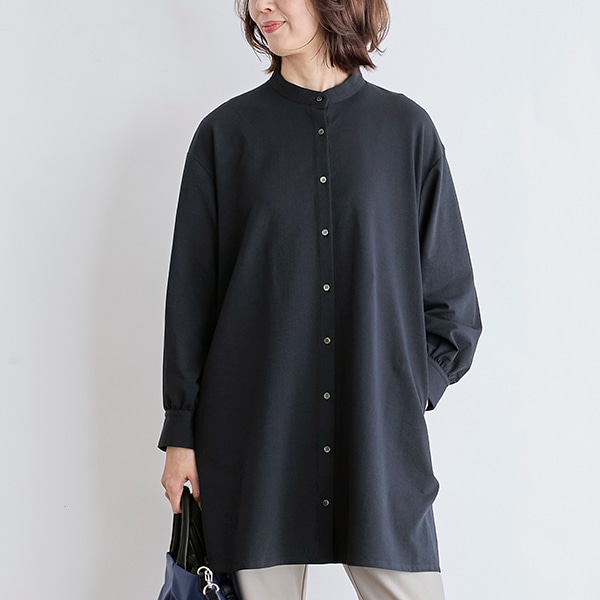 ストライプドッキングチュニック