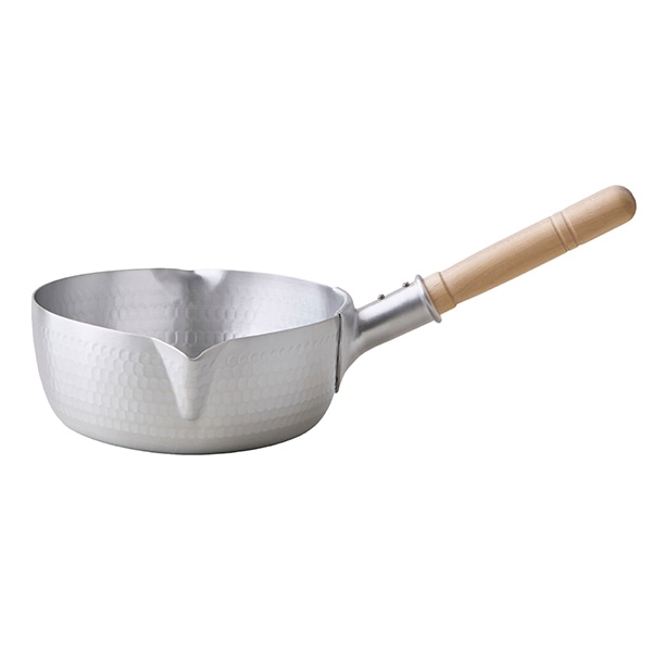 【WEB限定】中尾アルミ 打ち出しペリカン雪平鍋 18cm