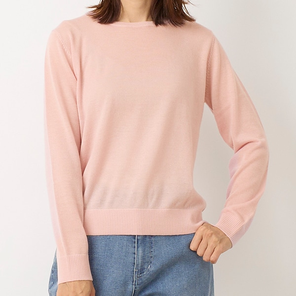 カシミヤニットプルオーバー