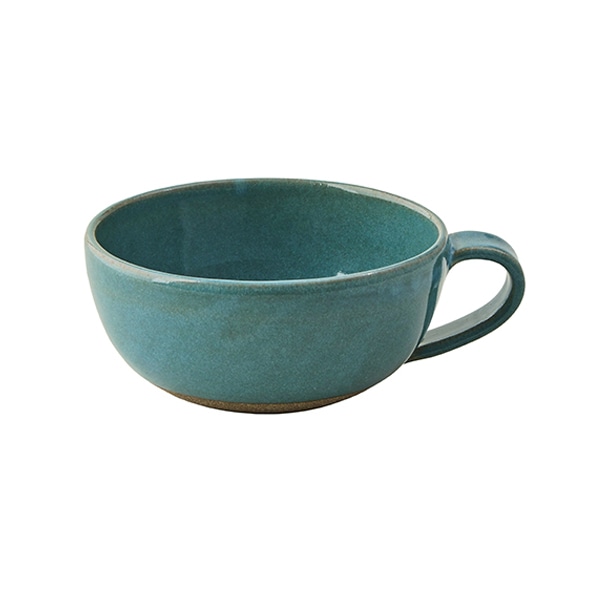 スープカップ ブルー