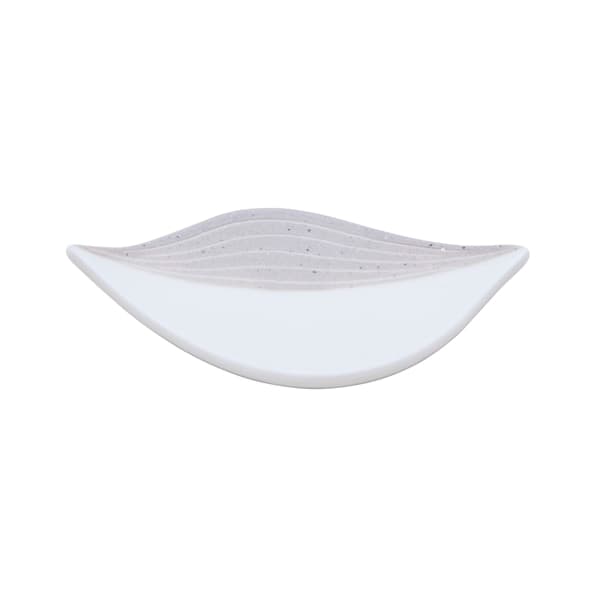 【WEB限定】松野章弘 葉の皿 小 グレー