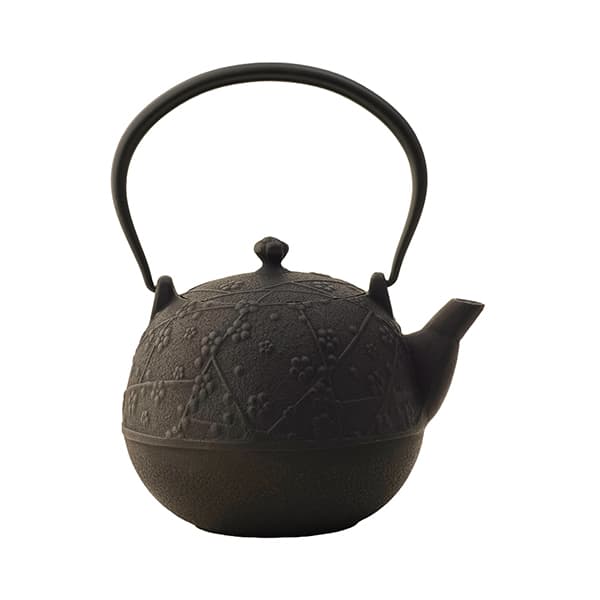 南部鉄器 鉄瓶 瓜形小紋梅 1L｜鉄器｜料理家 栗原はるみ レシピ