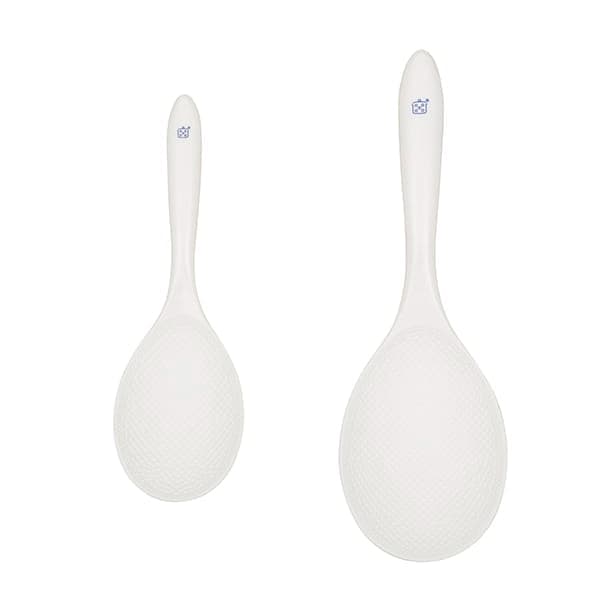 深型しゃもじ2個セット ホワイト