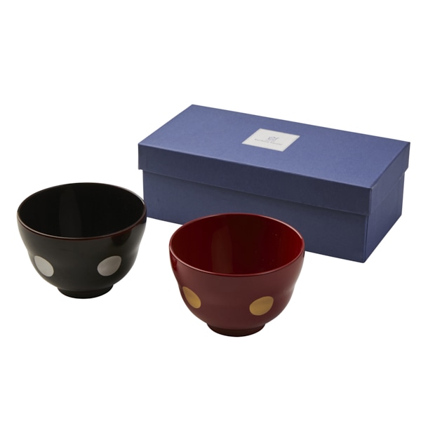 食洗機対応 夫婦椀 ドット