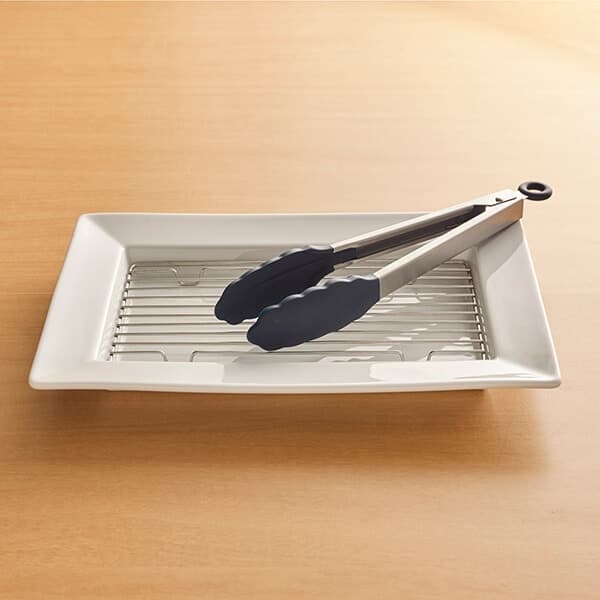 【WEB限定セット】網付きリムトレーとトングのセット