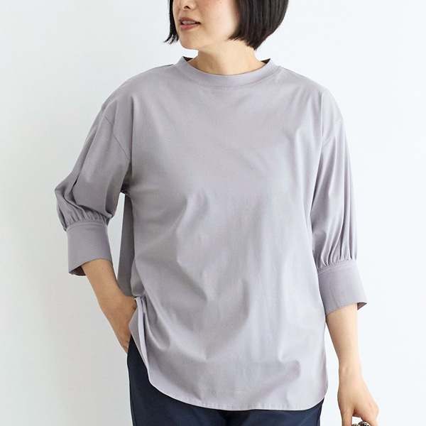 スーピマコットンスムースブラウス