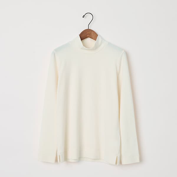 ウォームフライスハイネックTシャツ