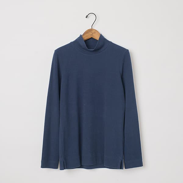 ウォームフライスハイネックTシャツ