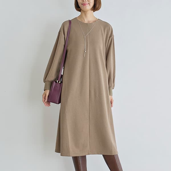 ウォームジャージーワンピース