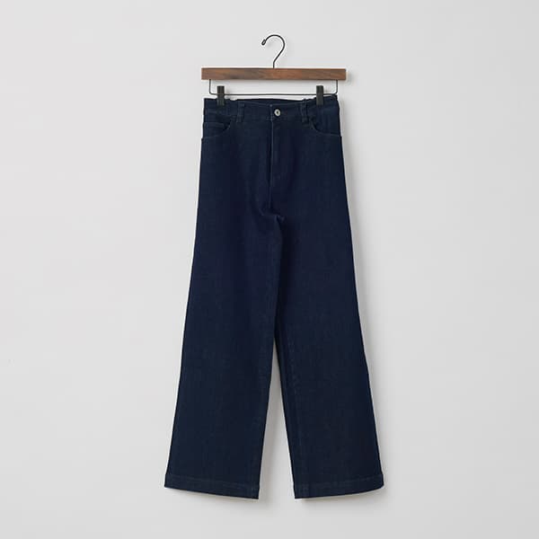 ストレッチデニムパンツ セミワイド