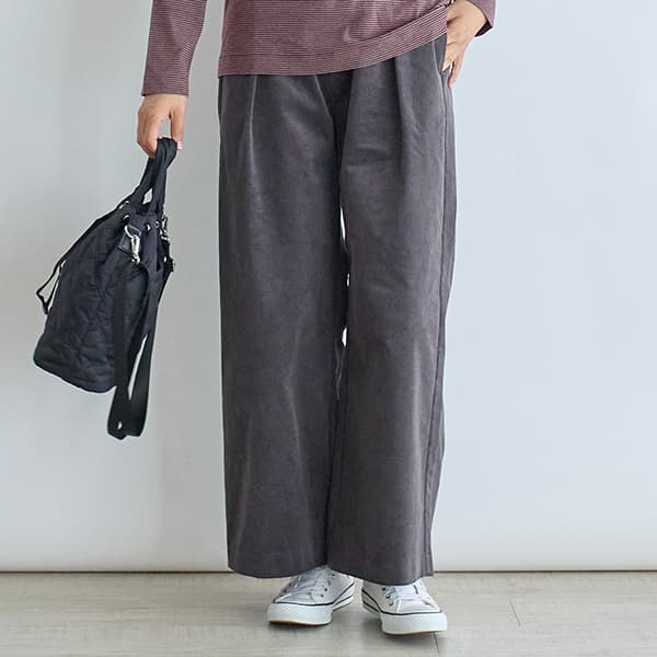 ストレッチコーデュロイイージーパンツ