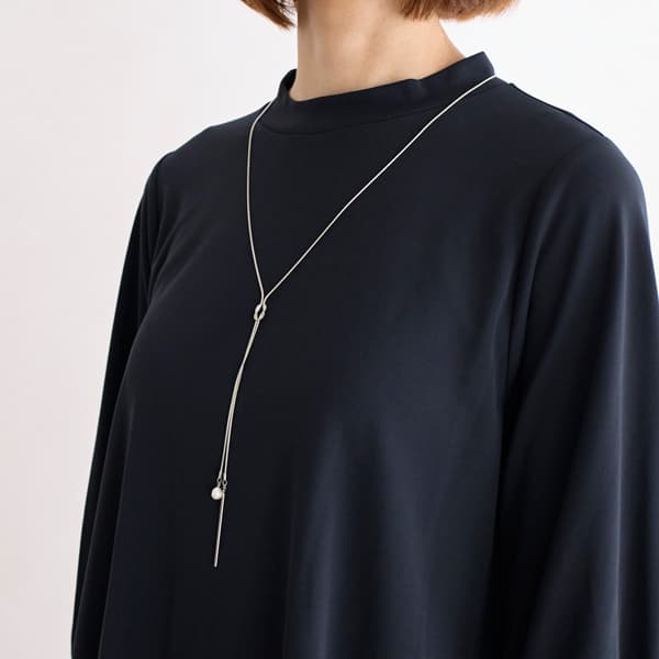 パールコンビチェーンネックレス