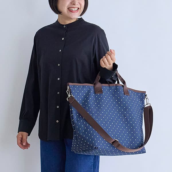 ドットトートバッグ 2way
