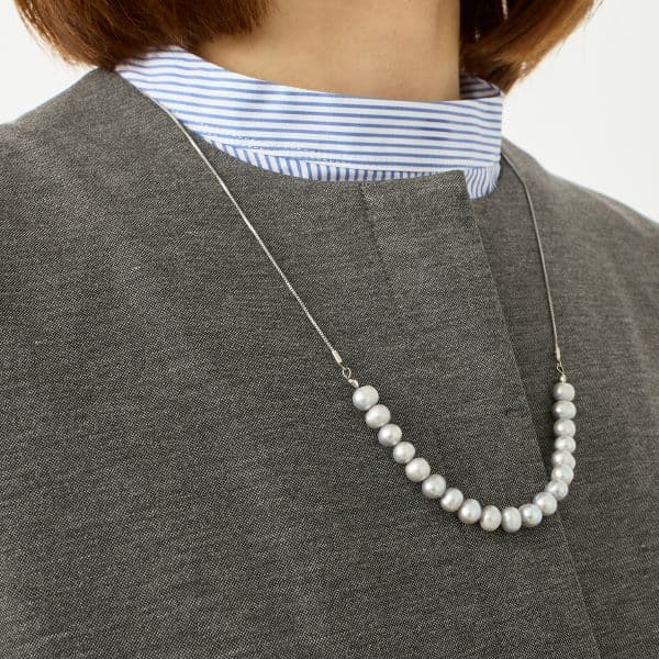 淡水パールネックレス 2way