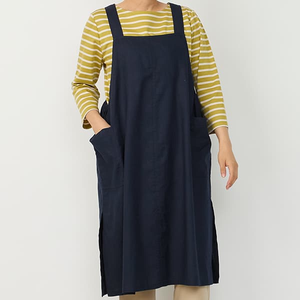 栗原はるみ　エプロン　箱無し お買いもの/エプロン｜料理家 栗原はるみ レシピ・オンライン