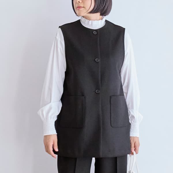ウールブレンドジレ