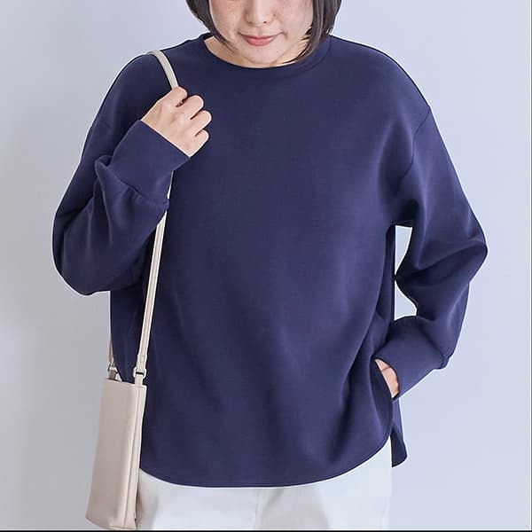 ダブルジャージープルオーバー