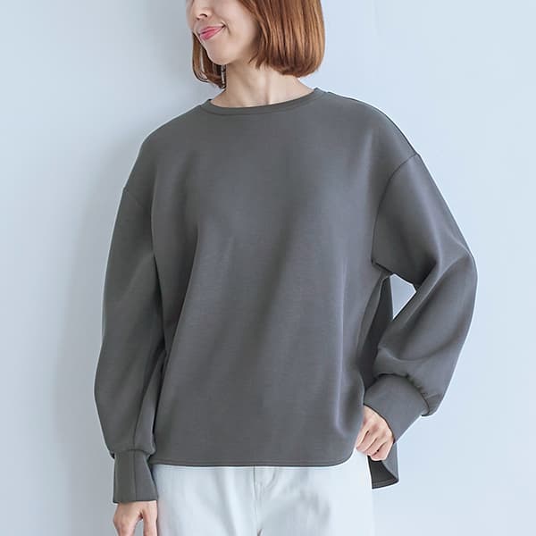 ダブルジャージープルオーバー