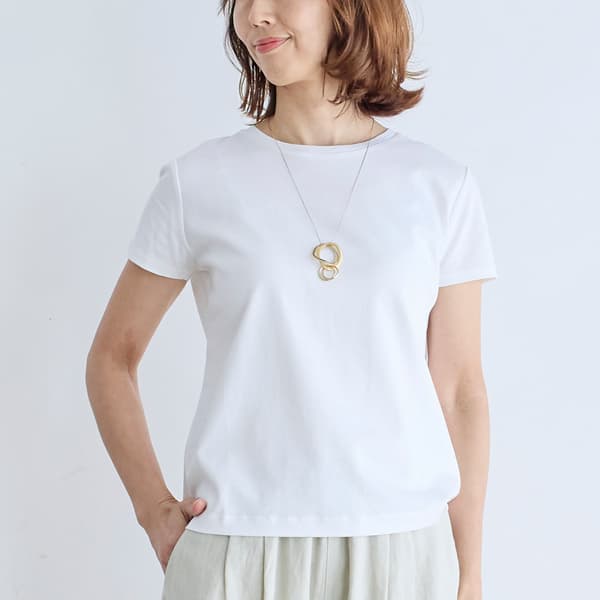 ハイゲージポンチベーシックTシャツ