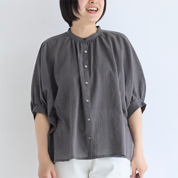 コットンドビーブラウス