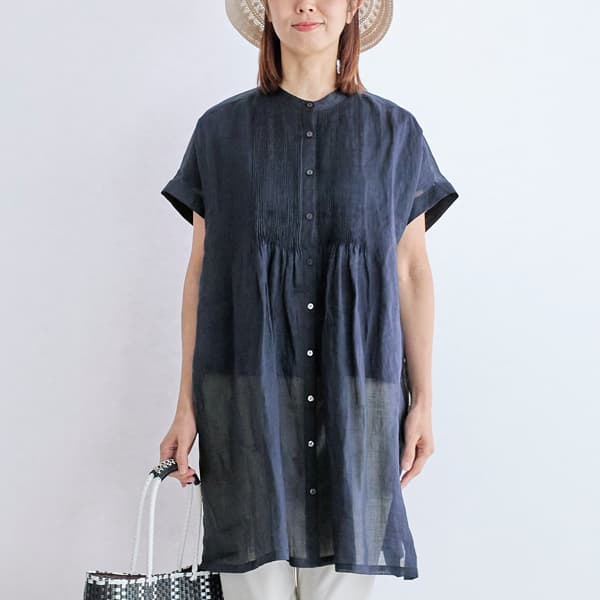 シアーラミーロングシャツ