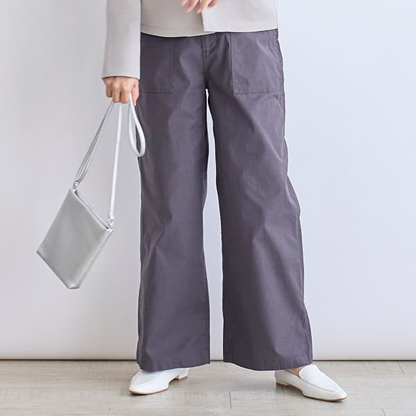 ストレッチベイカーパンツ