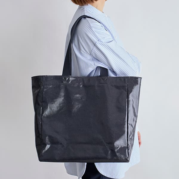 デニムシャイニーバッグ M