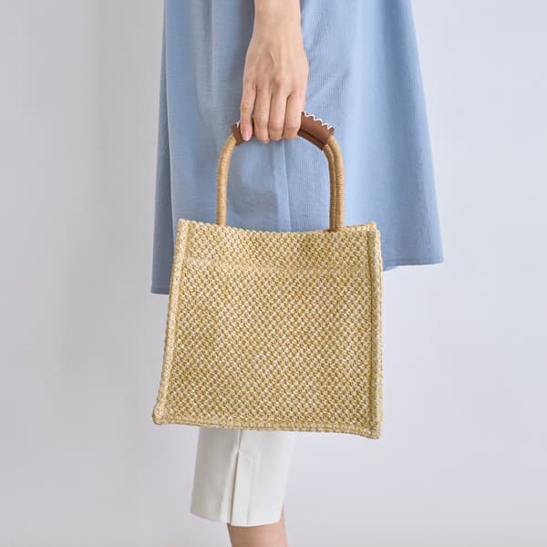 ボックスミニトートバッグ