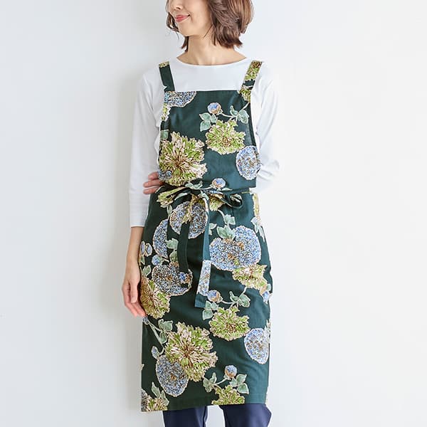 アリウムプリントエプロン