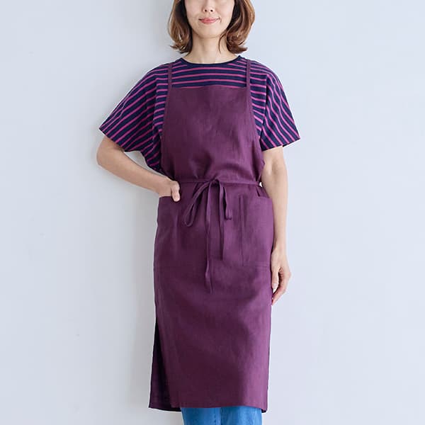 リネンエプロン