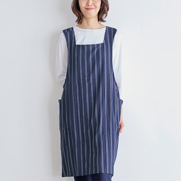 ダブルガーゼフリークロスエプロン