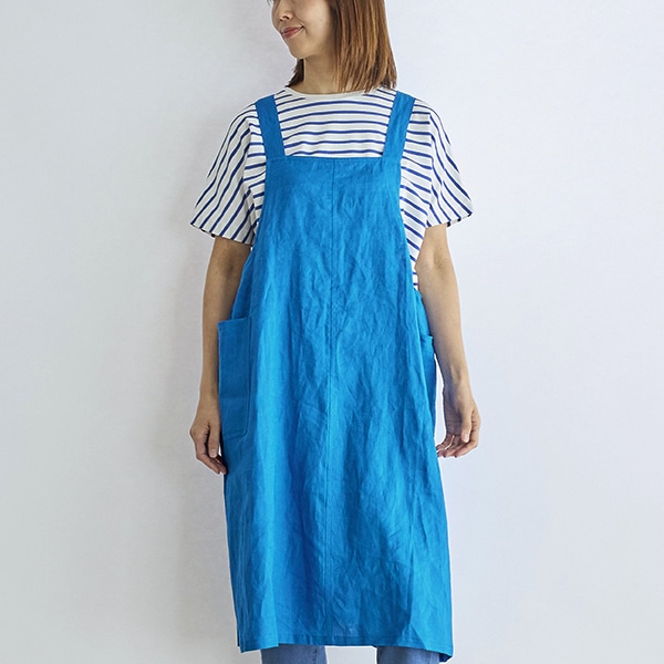 リネンジャンスカエプロン