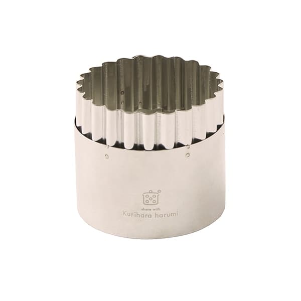 ウェーブ・ラウンド両用 抜き型 6cm