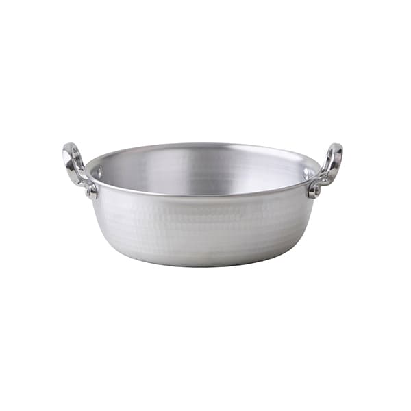 【WEB限定】中尾アルミ 打ち出し揚げ鍋 21cm