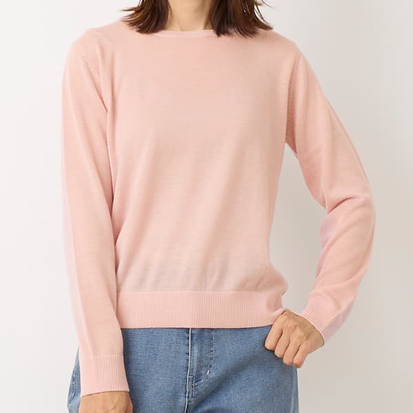 カシミヤニットプルオーバー