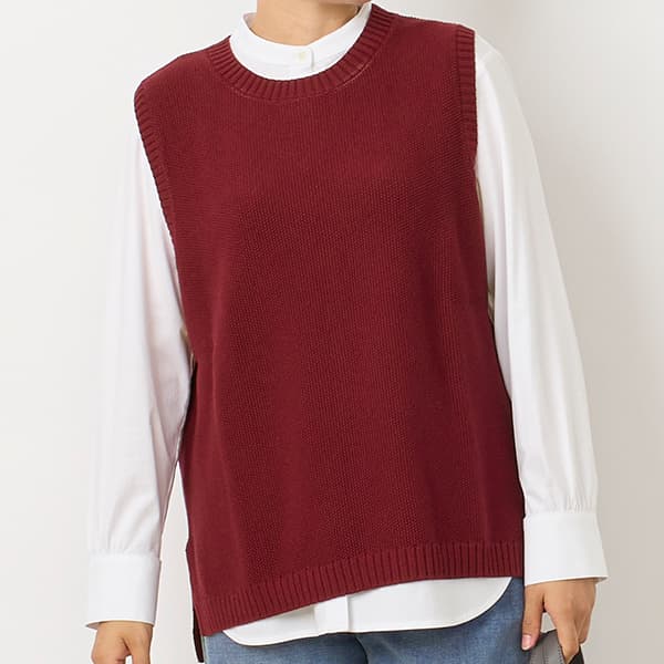 カノコニットベスト