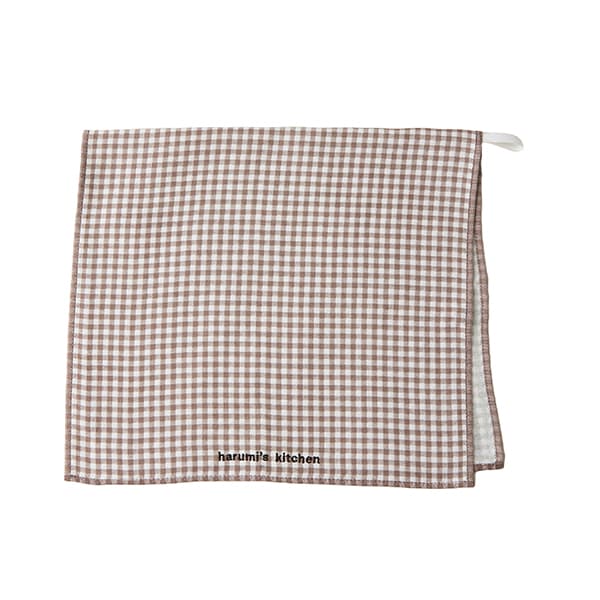 ギンガムガーゼワイドふきん harumi's kitchen