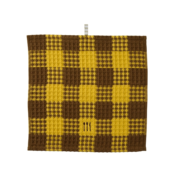 シックカラーワッフルふきん