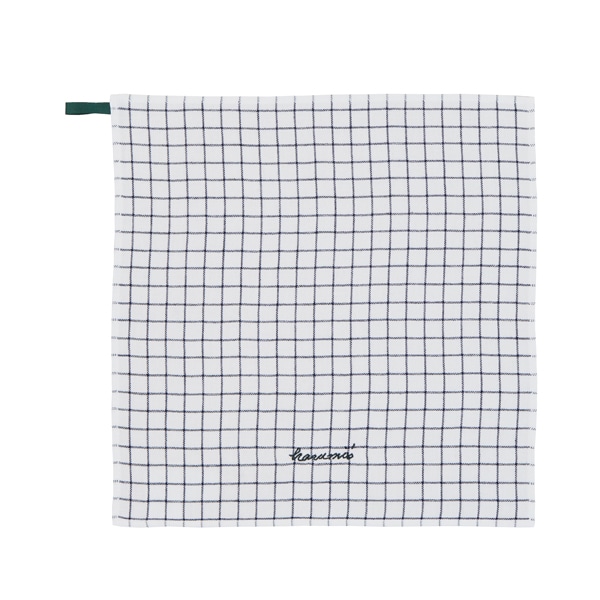 ストライプチェックガーゼふきん